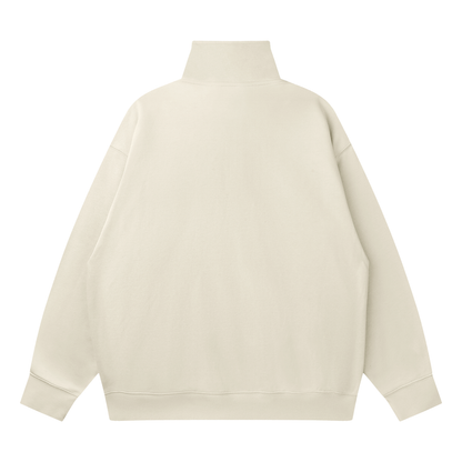 BestSeller! Quarter-Zip Drop Shoulder Sweatshirt