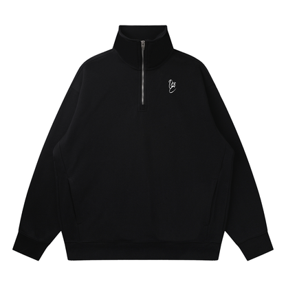 Bestseller! Quarter-Zip Drop Shoulder Sweatshirt