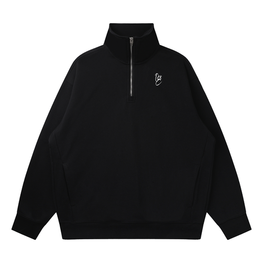 Bestseller! Quarter-Zip Drop Shoulder Sweatshirt