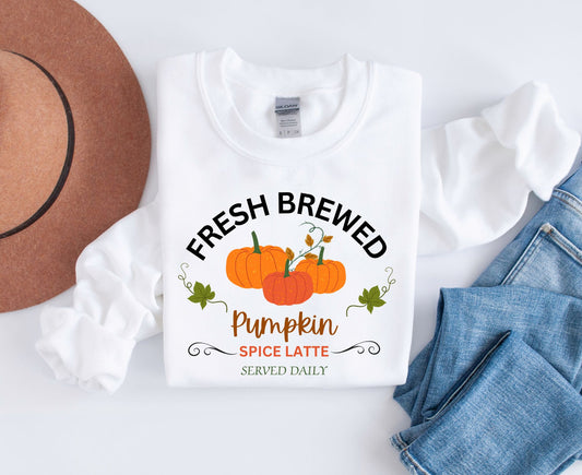 Fresh brewed pumpkin spice Sweatshirt