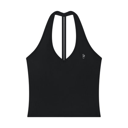 Women’s Halter V-Neck Yoga Tank Top