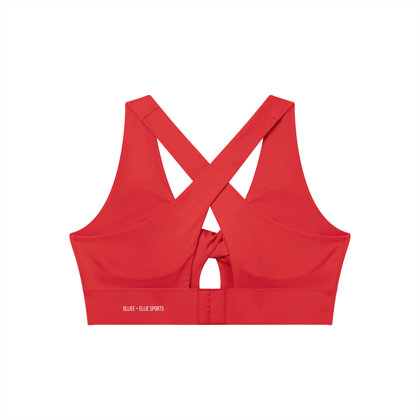 Women's Twist Front V-Neck Sports Bra