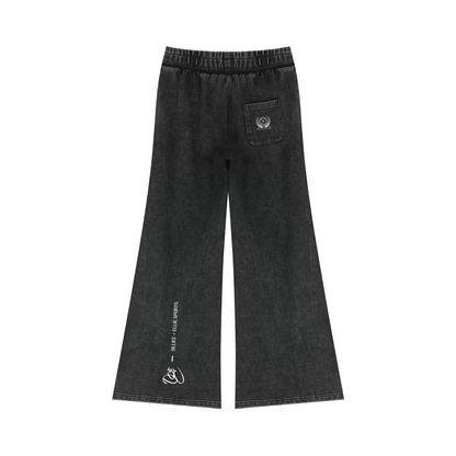 Women’s Mineral Wash Flared Leg Sweatpants