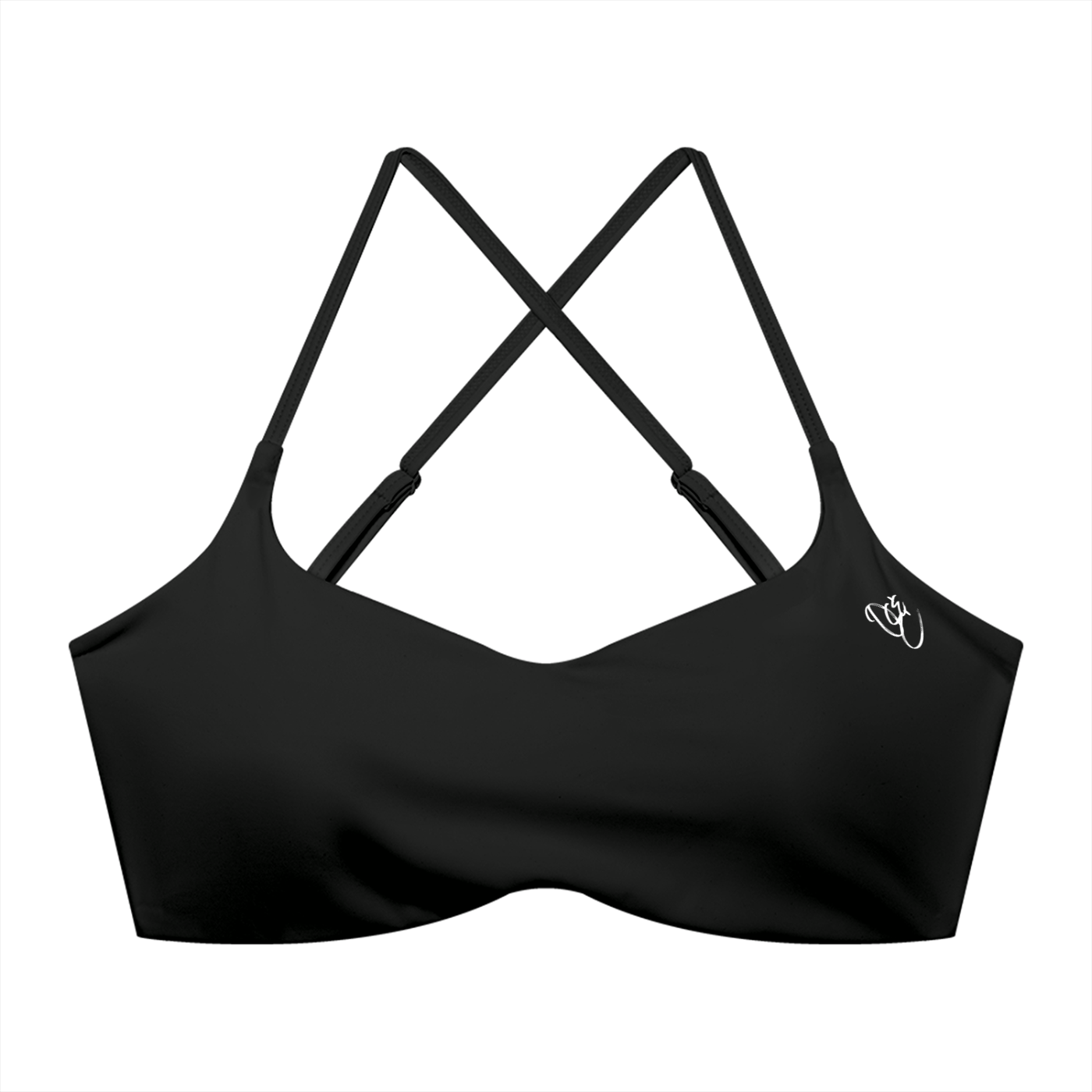 Women's Cropped Sports Bra
