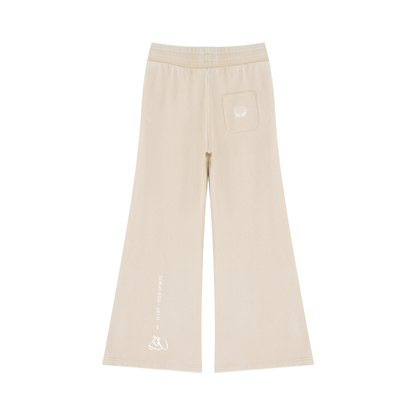 Women’s Mineral Wash Flared Leg Sweatpants
