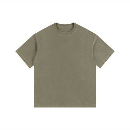 Vintage Washed Oversized Cotton T-Shirt