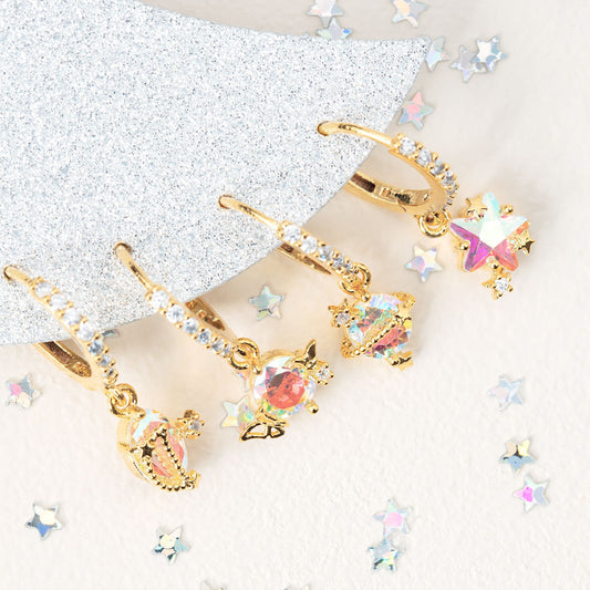 Lunar earring set