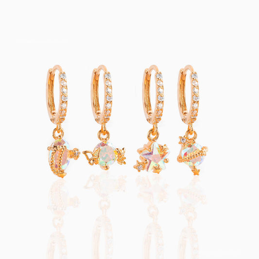 Lunar earring set