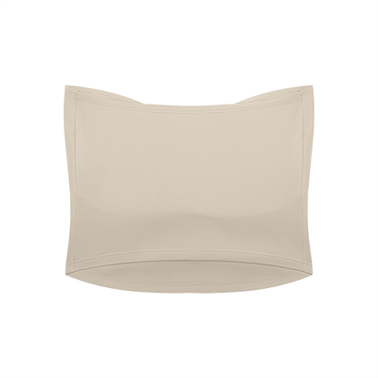 Women's Ruched Cropped Tube Top
