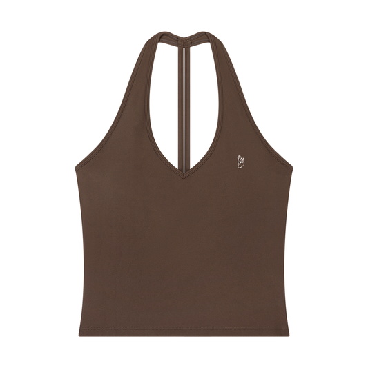 Women’s Halter V-Neck Yoga Tank Top
