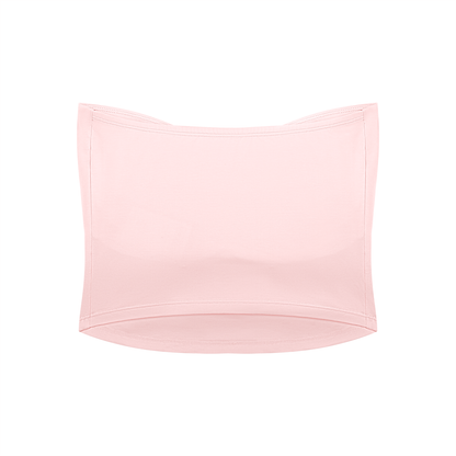 Women's Ruched Cropped Tube Top