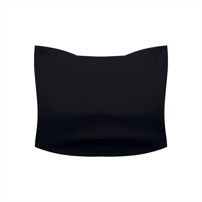 Women's Ruched Cropped Tube Top