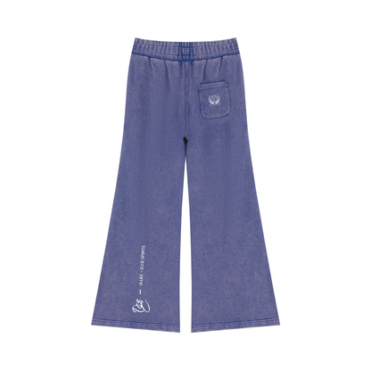 Women’s Mineral Wash Flared Leg Sweatpants