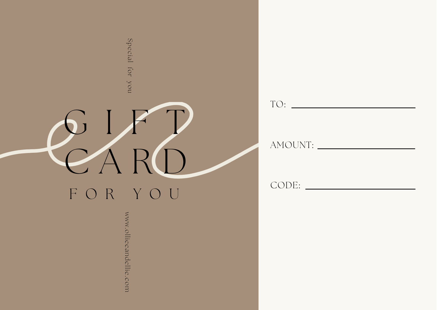 Gift card