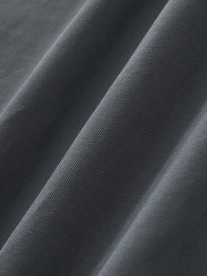 Color-Block V-Neck Long-Sleeve T-Shirt