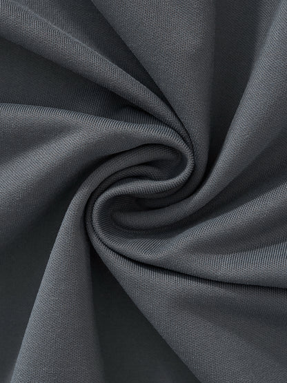 Color-Block V-Neck Long-Sleeve T-Shirt