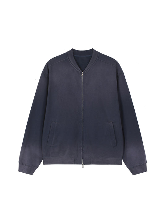 Sun Fade Heavyweight Baseball Jacket