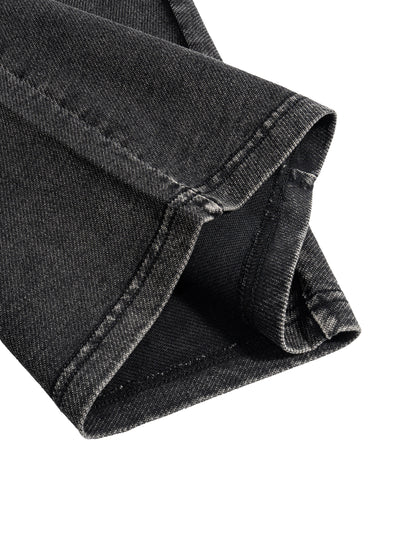 Snow Wash Drawstring Cotton Pants
