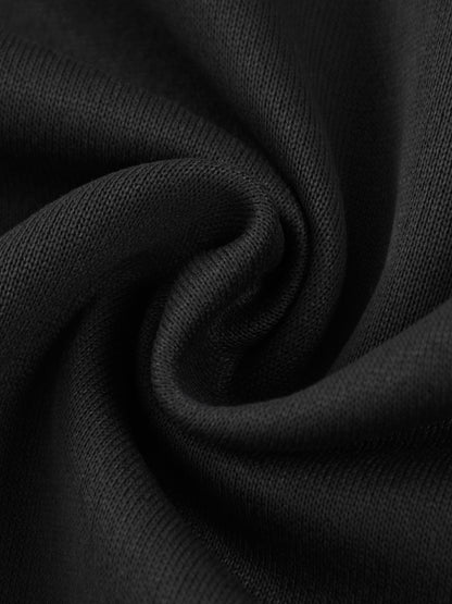 Boxy Button Placket Hoodie