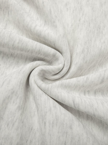 Essential Cropped Zip-Up Hoodie
